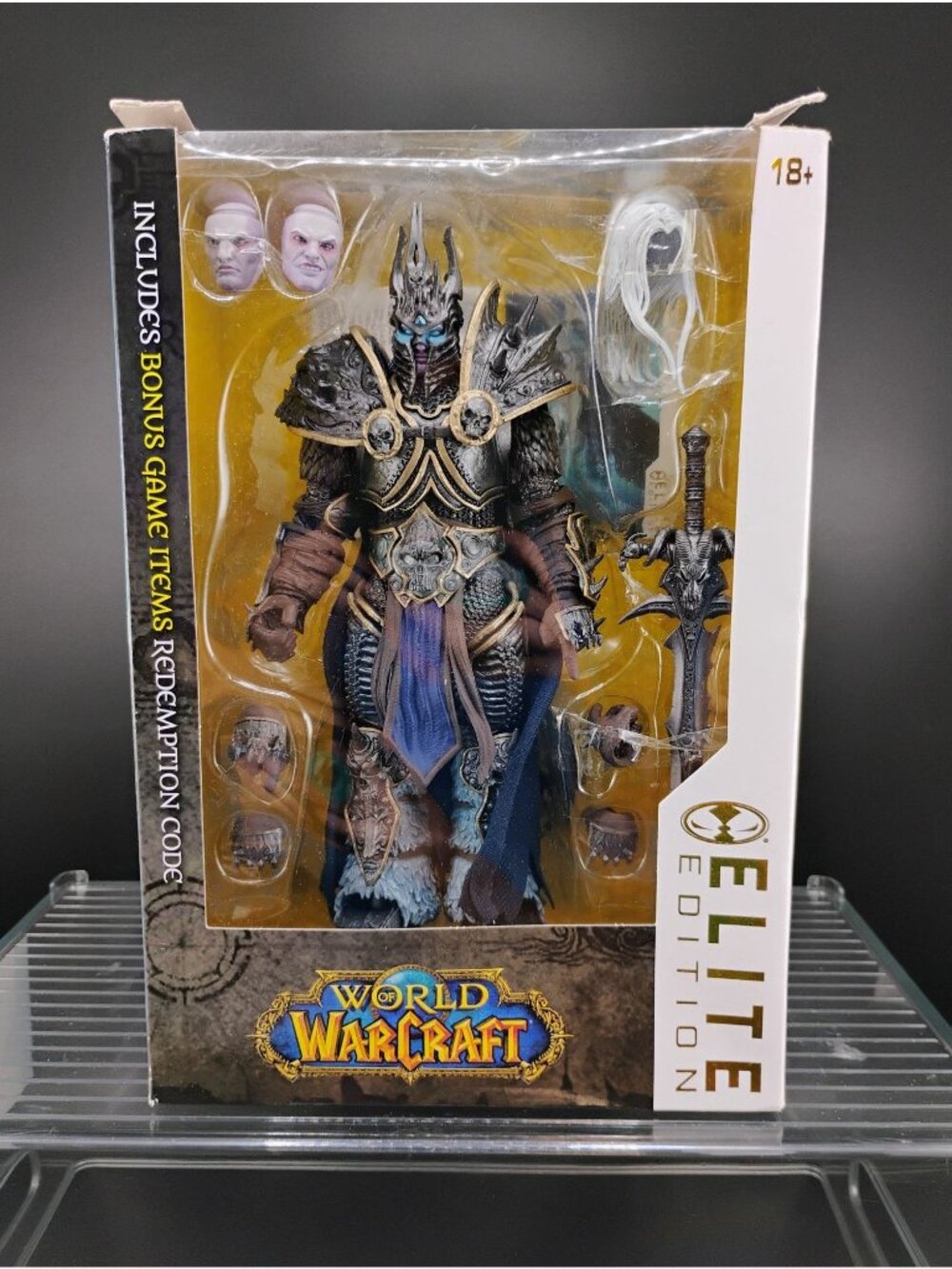 World Of Warcraft Elite Edition Arthas Collectible Action Figure